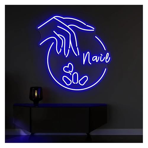 Lumières néon décoratives d'ambiance apaisante et lampe réglable 37x40cm