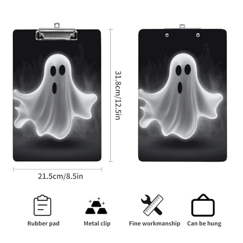 Porte-bloc durable en acrylique de qualité supérieure avec trous A4