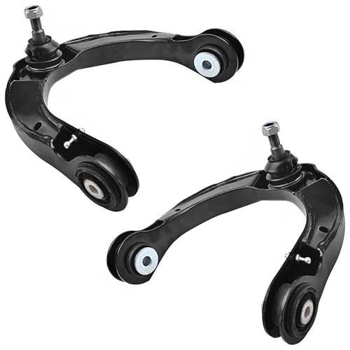 Image of Detroit Axle - 8pc Front End Kit for 2016-2020 Dodge Durango Grand Cherokee, 2 Upper Control Arms with Ball Joint 2 Outer Tie Rods 2 Lower Ball Joints 2 Sway Bars 2017 2018 2019 Replacement