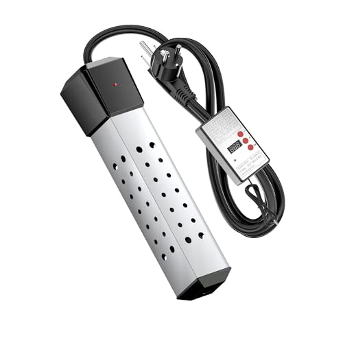 Immersion Water Heater with Thermostat