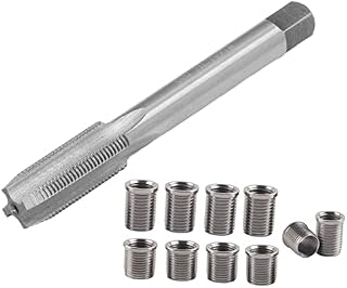 Spark Plug Repair 10 x 1.00 Spark Plug Thread Repair Kit M10 X 1.00 Sparkplug Thread Repair Tool M10 x 1.0 Bolt + M12 x 1.0 Tap Car Accessories