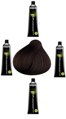 L'Oréal Professionnel Colorazione Inoa 2, Confezione Da 4 (4 X 60 Ml)