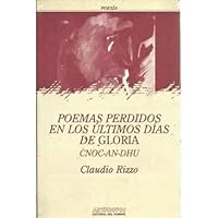 Poemas Perdidos En Los Últimos Días De Gloria : Cnoc-an-Dhu 8476584784 Book Cover