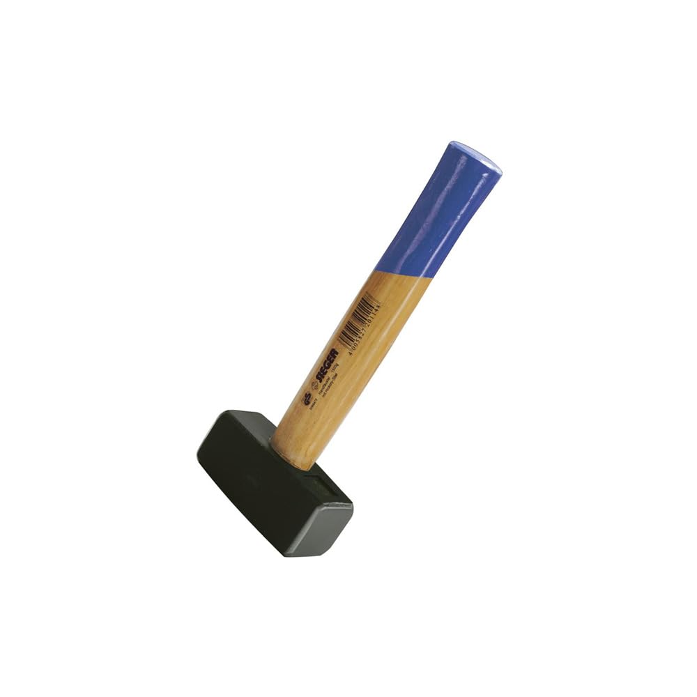 Idealspaten WEG2013310 Marteau Sieger avec Carya-Tige, Bleu/noir, 1 kg/26 cm