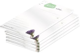 PRICARO Bloc-notes "Bouquet", A6, 5 pièces