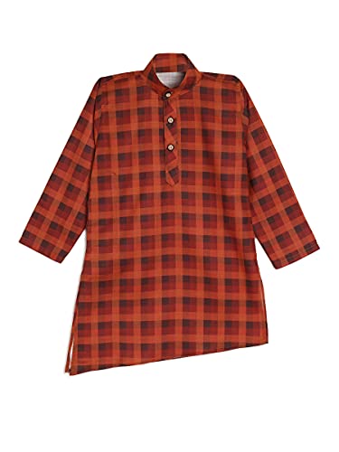 Image of AJ DEZINES Kids Ethnic Wear Cotton Kurta Pyjama for Boys