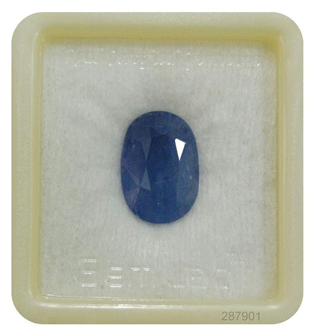 Saphir bleu de Neelam pour équilibre astrologique et création de bijoux fins Rashi Ratan