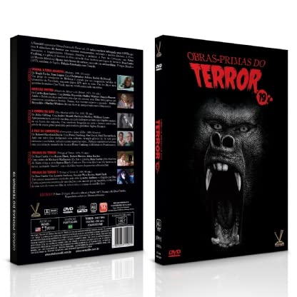 Obras-Primas do Terror Vol. 19 - Edição Limitada Com 7 Cards (Caixa com 3 DVDS)