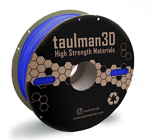 taulman3D PETG Recycled Filament 1.75mm, 3D Printer Consumables, 1kg Spool (2.2lbs), 100% Recycled Enviro PETG, Fit Most FDM Printer (Blue)
