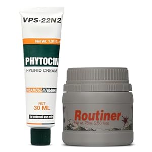 Moisturizer for Sensitive Skin, Exfoliation Solution : Phytocin(Cream), Routiner(Peeling)