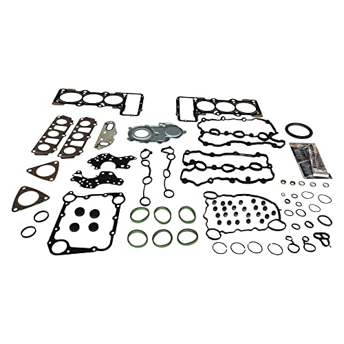 Image of PartsFlow Engine Gasket Kit Seal Set For 2009 2010 2011 2012 2013 2014 2015 2016 2017 Audi A4 A5 A6 S5 Quattro VW Touareg 3.0