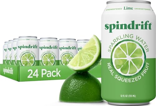 Spindrift Sparkling Water, Lime Flavored...