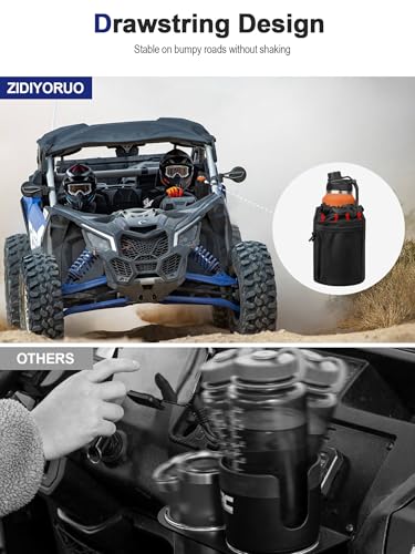 Portavasos Universal para UTV con soporte de aluminio miniatura 4