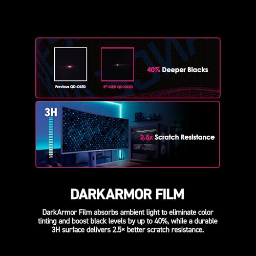 Image of msi MPG 341CQR QD-OLED X36 34-Inch UWQHD Tandem QD-OLED Monitor,3440x1440,1800R, RGB Stripe,DarkArmor Film,Uniform Luminance,360Hz,0.03ms,AI Care Sensor,AMD FreeSync Premium Pro,G-SYNC Compatible