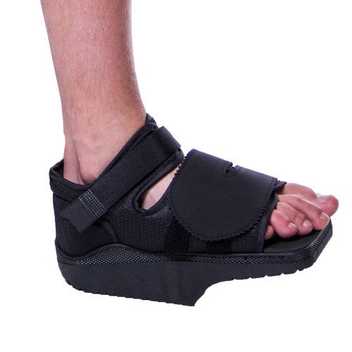 BraceAbility Forefoot Offloading Post-Op Shoe - Non-Weight Bearing Medical Wedge Boot for Diabetic Foot Ulcer, Metatarsal Fracture, Broken Toe, Bunion, Hammer Toe Surgery - Fits Men and Women (L)-image-14