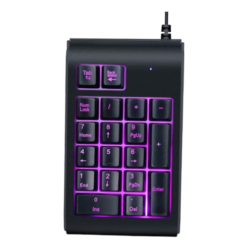 Clavier ordinateur compact lumineux et mini clavier portable Mipcase USB