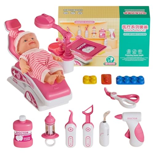 Set de jeu dentiste et docteur pour l'éveil des enfants à l'école