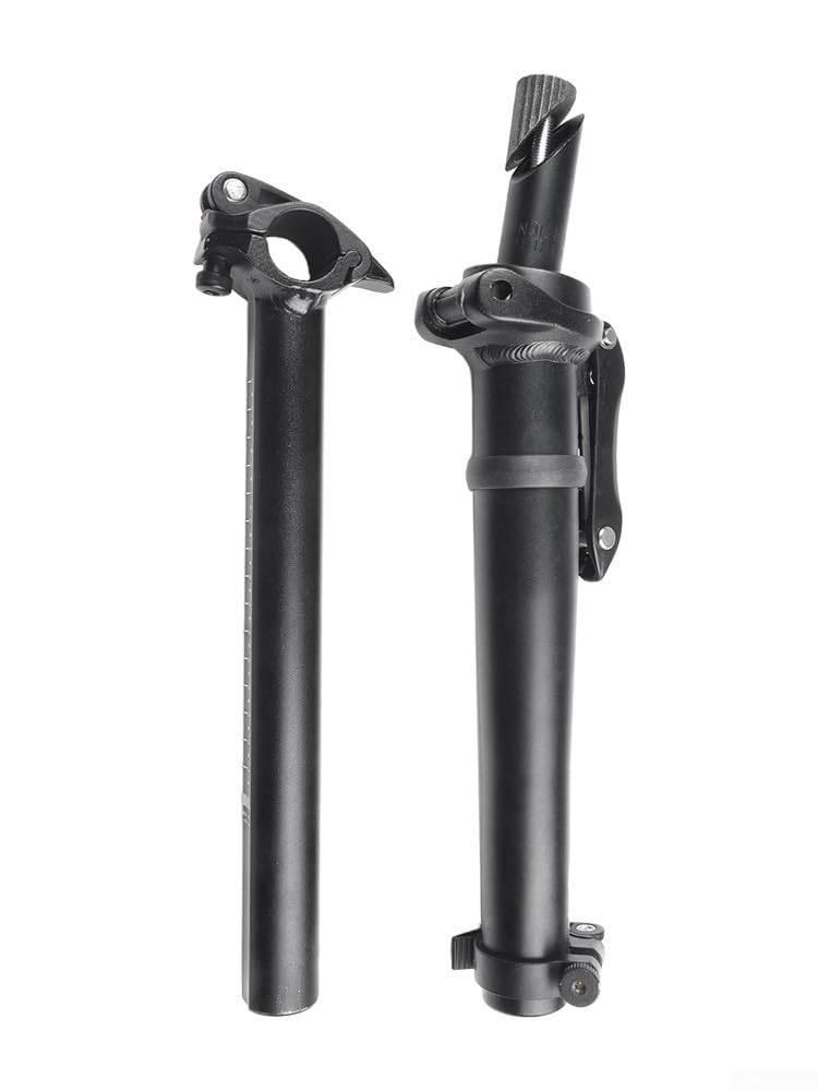 Potence en alliage d'aluminium pour vélo pliant, 25 mm de diamètre, installation facile