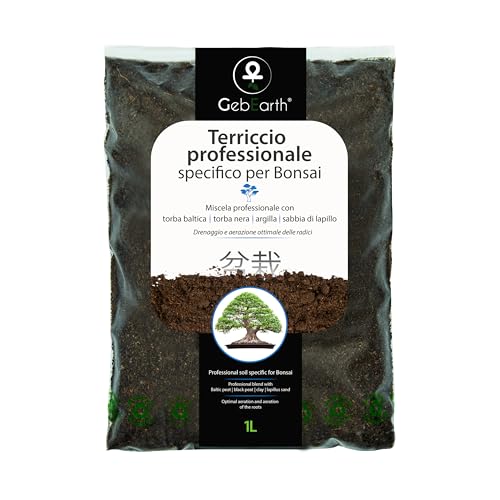 GebEarth® - Terriccio Specifico per Bonsai | Substrato Professionale per Radici più Forti e...