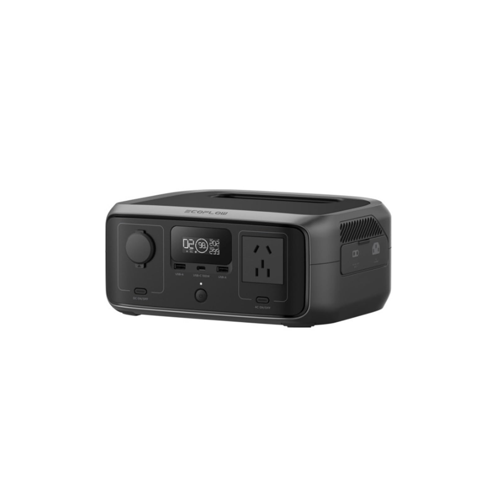 Centrale elettrica portatile da 286Wh con pannello solare 45W, generatore solare a batteria LiFePO4 con prese CA 1200W e funzione UPS