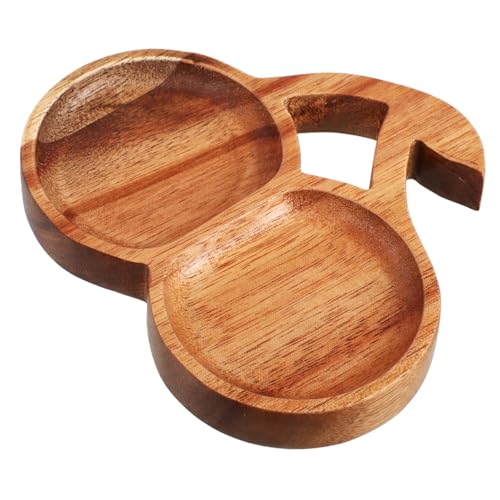 PartyKindom Vassoio in Legno Tagliere Per Affettati in Legno Vassoio Da Portata Per Servire Colazione Cena Antipasti e Caffè