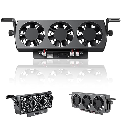 Creality Cooling Fan Kit Auxiliary Fans for Sonic Pad High Speed Printing, Ugraded Precise Heat Dissipation for Extruder Hotend of Ender 3 Pro V2, Ender 3 / V2 Neo,Ender 3 S1/Pro,CR-6 SE 3D Printer