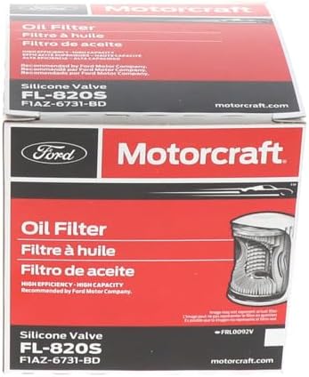 Motorcraft Engine Oil Filter - FL-820-S (OE Replacement for Select Models and Years of Ford, Lincoln, & Mercury Vehicles) — view 4