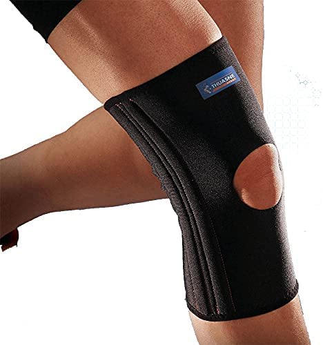 Rodillera reforzada de neopreno Thuasne Sport - Negro - Talla M Cover