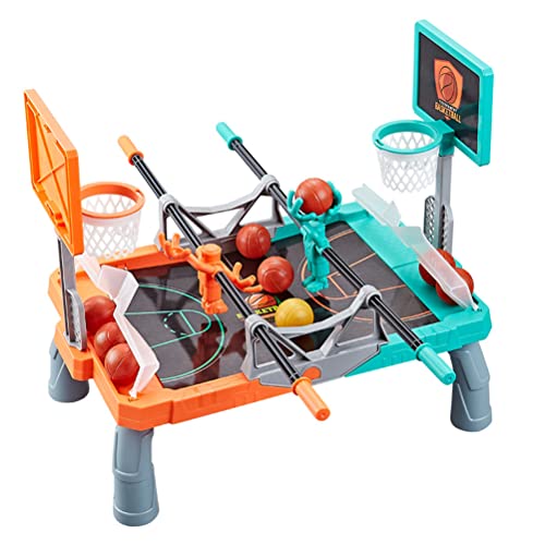 Stylebest Kids Gaming Foosketball Game Children Basketball Game Parent Child Interactive Game Double Fingertip Table Top Games for Kids (color1)