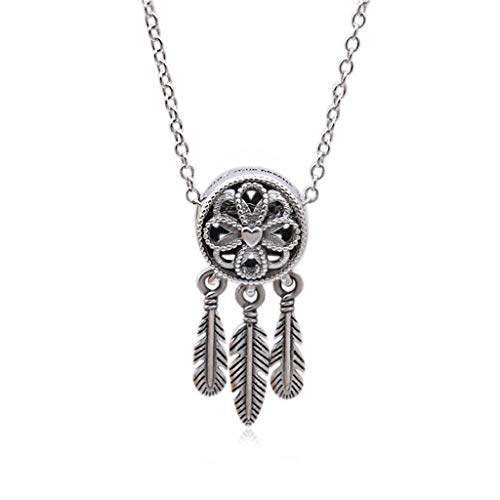 Collier Femme Argent 925 Dream Catcher : le cadeau symbolique parfait avec sa chaîne de clavicule