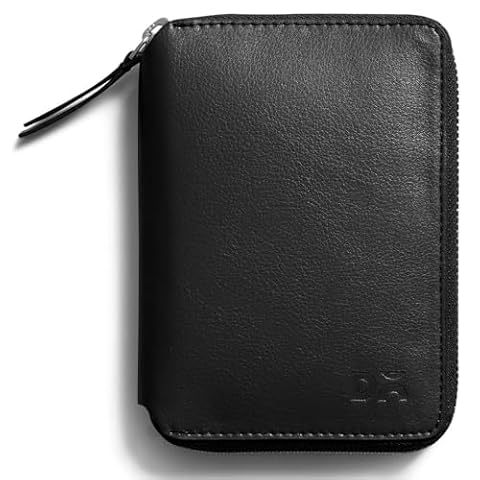 Check-in Travel Passport Wallet Vegan Leather Zip Around