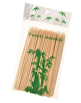 NWST - Bamboo (80 pcs) Wooden Skewers/BBQ Sticks Seekh for Kabab, Paneer Tikka, Fruits Salad for Oven Microwave (6 inches Each, 3mm Thickness) (B0D6KJDZ1B) Amazon Price History, Amazon Price Tracker