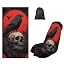 Black-Skull Crow Moon Print