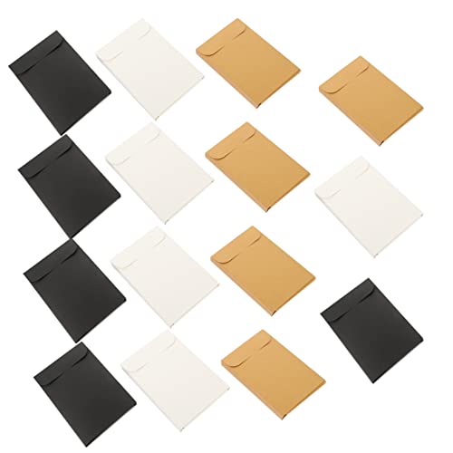 Angoily 15pcs Blank Postcard Storage Box Greeting Card Containers for Crafting Includes and Kraft for and Creative Projects