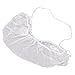 100pcs Beard Protector, Nylon Beard Net, Men's Breathable Beard Net for Restaur and Household ing(White)
