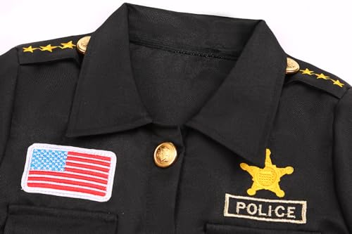 Disfraz Policial Deluxe para Niños 3-4 Años miniatura 5