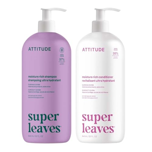 ATTITUDE Moisture Rich Shampoo and Conditioner 32 oz bundle