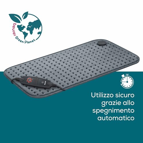 Beurer Termoforo HK 123 XXL Cosy Grey Green Planet