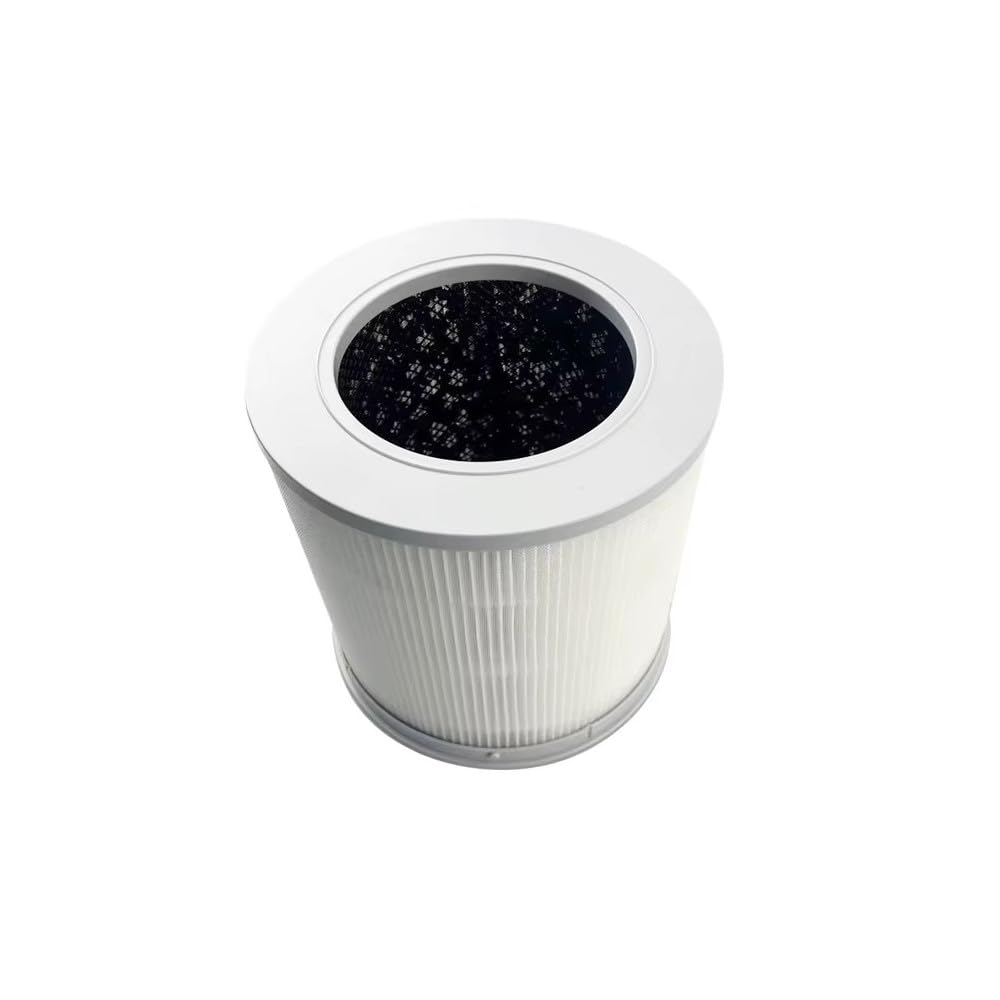 Trade-Shop Filtro di ricambio a 3 livelli (prefiltro, carbone attivo Trade-Shop Filtro di ricambio a 3 livelli (prefiltro, carbone attivo