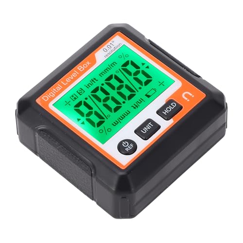 Caja Digital con Base Magnética, Inclinómetro Electrónico de Ángulo miniatura 2