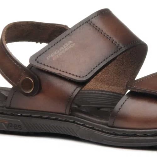 Sandália Masculina Pegada Casual Marrom 40