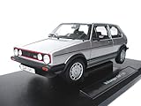  Welly Modellauto 1:18 VW Golf 1 GTI Silber