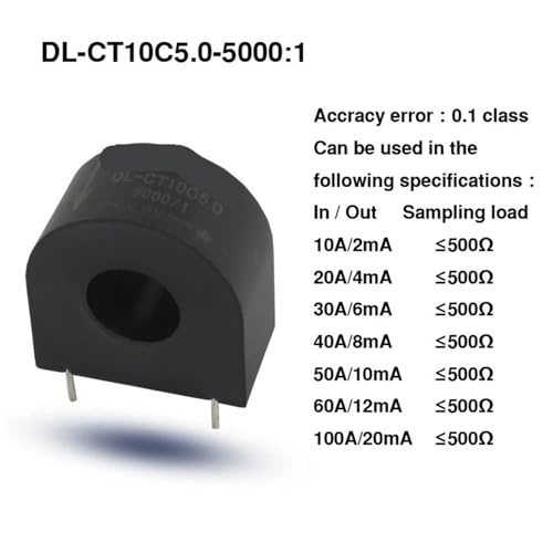 Transformateur de courant DL-CT10C-5000 pour mesure de précision