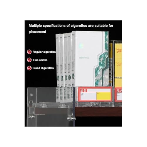 Support d'étui à cigarettes rectangulaire multifonction idéal pour l'agencement tabac - 5
