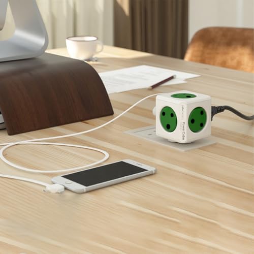 Image of Allocacoc PowerCube, Multiplug Power Socket,Multiport Childproof Socket, 2500 Volts (Original 5 Port)