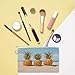 RLDOBOFE Ocean Beach Pineapples Coin Purse Small Cash Coin Purse Pouch Mini Canvas Change Purse with Zipper Cute Coin Pouch Fashion Coin Wallet Slim Cash Change Wallet for Cards Keys Lipsticks