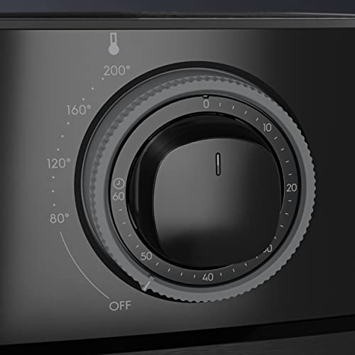 AEG AF5-1-4 GB heteluchtfriteuse, frituren, grillen, bakken, zonder, weinig olie, 2,5 l inhoud, vaatwasmachinebestendig, 80-200 °C, programmeerbaar, zwart - Afbeelding 5