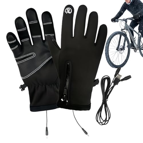 Gants chauffants pour moto et travail en plein air sous la neige