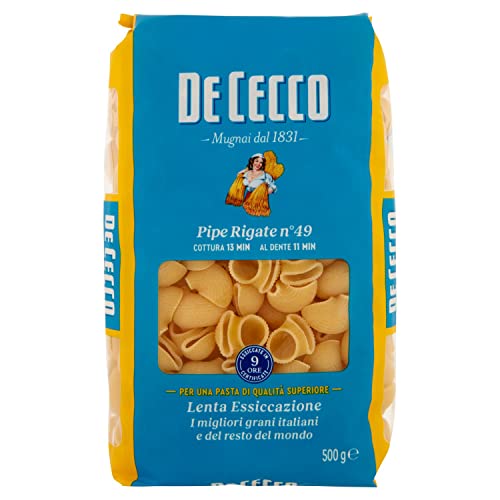 De Cecco Pipe Rigate N° 49, 500g