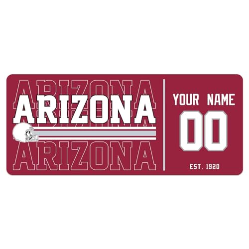 Image of ANTKING Arizona Mouse Pad Custom Name and Number Desk Pad for Men Women Youth Gifts